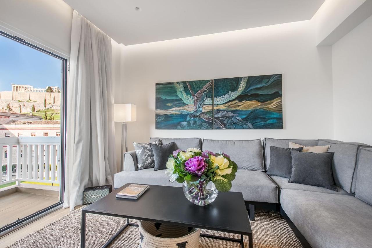 Modern Flat In The Grounds Of Acropolis Monuments -Armonia- Apartment เอเธนส์ ภายนอก รูปภาพ