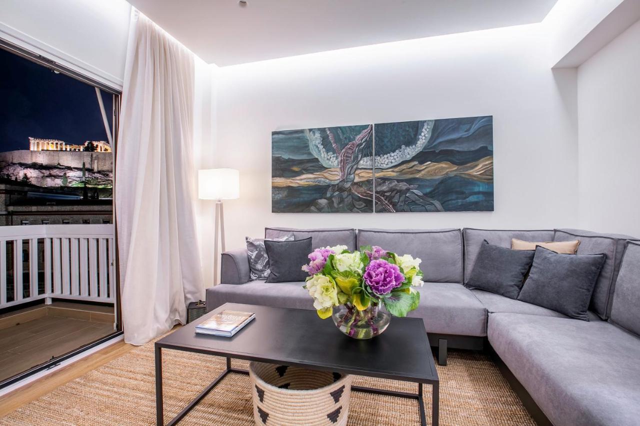 Modern Flat In The Grounds Of Acropolis Monuments -Armonia- Apartment เอเธนส์ ภายนอก รูปภาพ